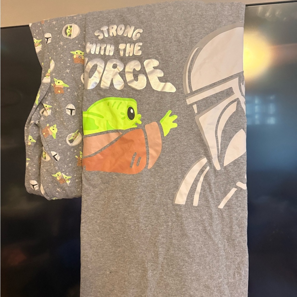 Disney Gray Star Wars Pajama Set